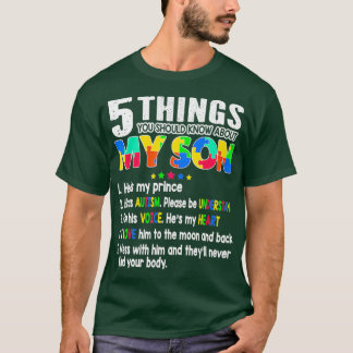 Camiseta Autismo Sensibilização Apoio Autismo Crianças Filh