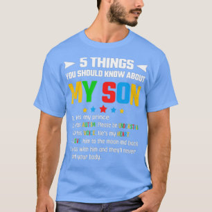 Camiseta Autismo Sensibilização Apoio Autismo Filho, Crianç
