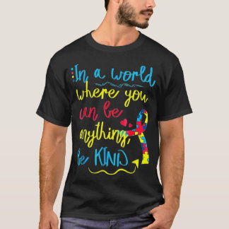 Camiseta Autismo Sensibilização Autismo dá apoio a mulheres