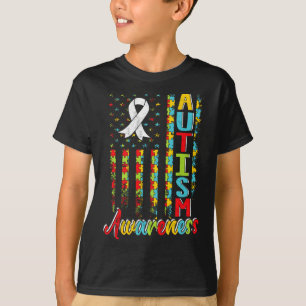 Camiseta Autismo Sensibilização Autistas Apoiam Autistas A