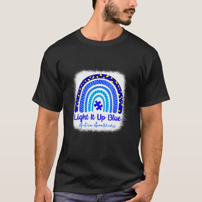 Camiseta Autismo Sensibilização B Autismo Alavancado Sensib (Frente)