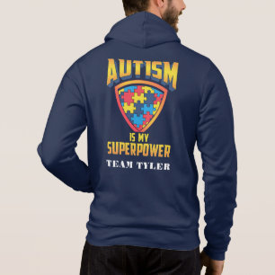 Camiseta Autismo Sensibilização Correspondência Personal
