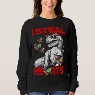 Camiseta Autismo Sensibilização Crianças Dinossauro Rex I R