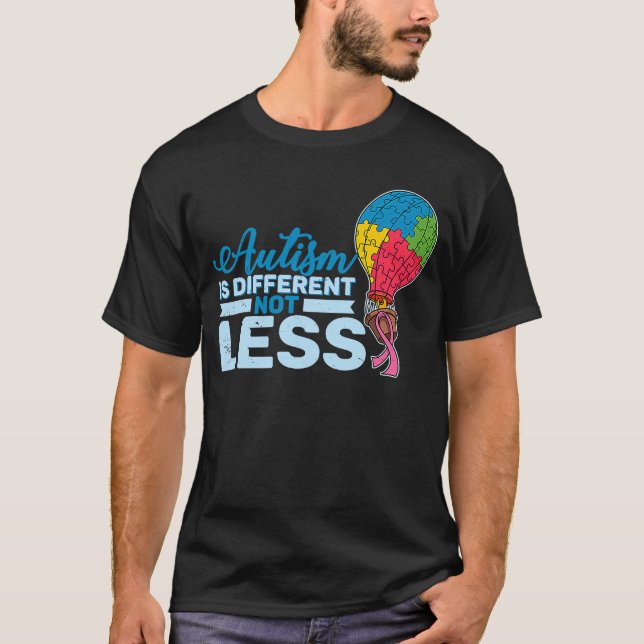 Camiseta Autismo Sensibilização Crianças Tolerância a Supor (Frente)
