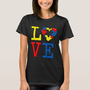 Camiseta Autismo Sensibilização Dia do Amor