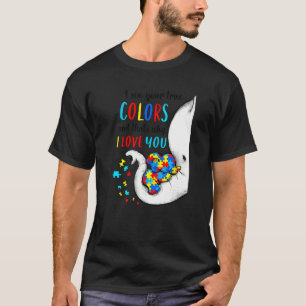 Camiseta Autismo Sensibilização Elefan Eu Vejo Suas Verdade