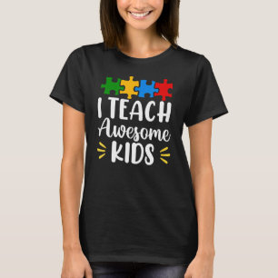 Camiseta Autismo Sensibilização Ensino Crianças Espetacular