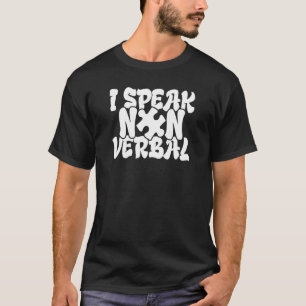 Camiseta Autismo Sensibilização Especial de Atraso de Voz N