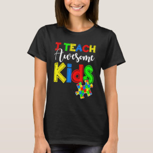 Camiseta Autismo Sensibilização Especial Professor de Educa