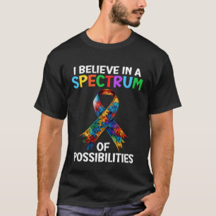 Camiseta Autismo Sensibilização Espectro de Possibilidades 
