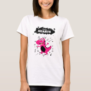Camiseta Autismo Sensibilização Eu Roubo Corações Dinos