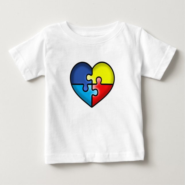 Camiseta Autismo Sensibilização Friso (Frente)
