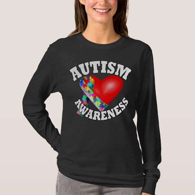 Camiseta Autismo Sensibilização Friso (Frente)