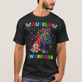 Camiseta Autismo Sensibilização Gnomos Autismo de fita