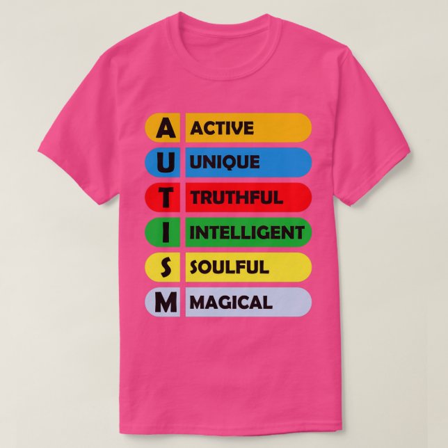 Camiseta Autismo Sensibilização Irmão Tia Pai Mãe Professor (Frente do Design)