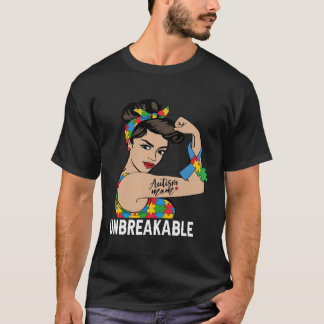 Camiseta Autismo Sensibilização Mãe Mãe Forte E Inseparável