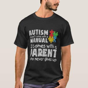Camiseta Autismo Sensibilização Mãe Pais Pais Autistas Cria