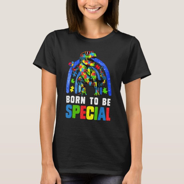 Camiseta Autismo Sensibilização Mês Especial do Nascer do D (Frente)