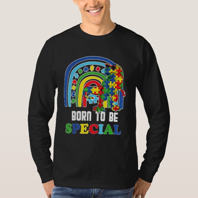 Camiseta Autismo Sensibilização Mês Especial do Nascer do D (Frente)