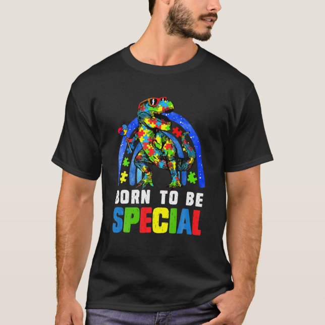 Camiseta Autismo Sensibilização Mês Especial do Nascer do D (Frente)