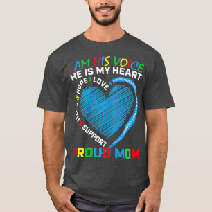 Camiseta Autismo Sensibilização Mês Produtos Eu Visto Filho