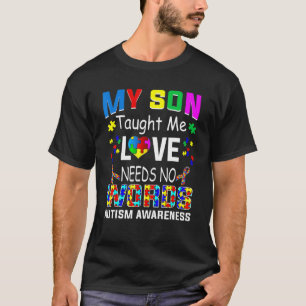 Camiseta Autismo Sensibilização Mulheres Asperger Meu Filho