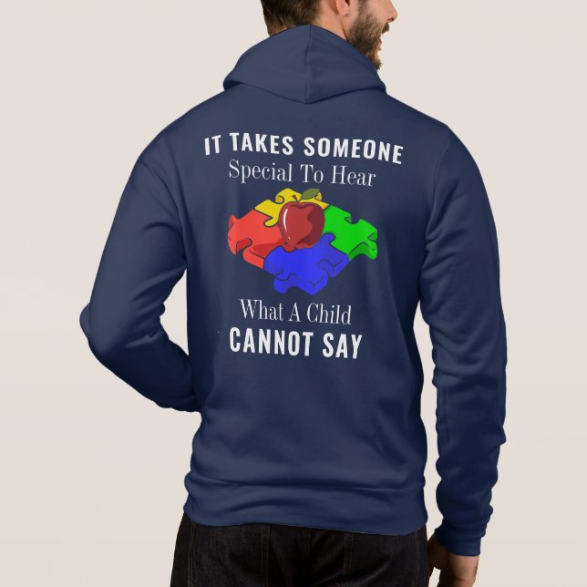 Camiseta Autismo Sensibilização Necessidade de Educação Esp (Verso)