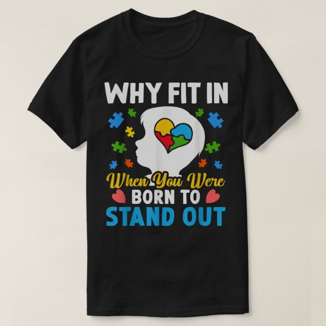Camiseta Autismo Sensibilização para o Autismo Dia 2022 I E (Frente do Design)