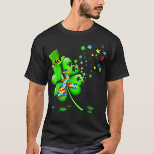 Camiseta Autismo Sensibilização Presente de Dia de São Patr