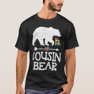 Camiseta Autismo Sensibilização Primo Bear Suporte a Adulto