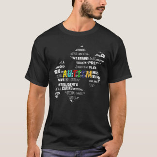 Camiseta Autismo Sensibilização Quebra-cabeça
