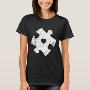 Camiseta Autismo Sensibilização Quebra-cabeça Piece Ofertas