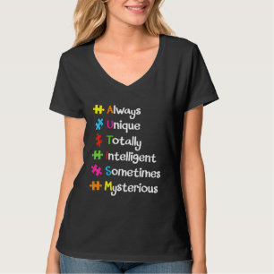 Camiseta Autismo Sensibilização Suporta Crianças Autismo Pa