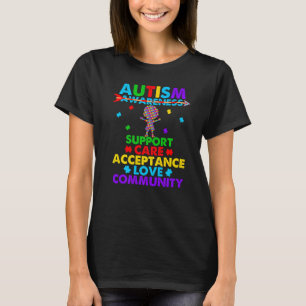 Camiseta Autismo Sensibilização Suporte Cuidados Autismo Co
