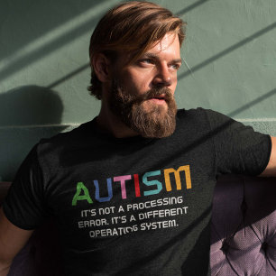 Camiseta Autismo sistema operativo