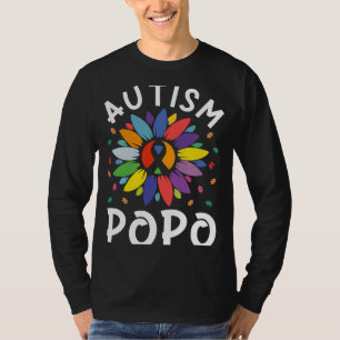 Camiseta Autismo Sunflower Autismo Dia de Consciência Corre