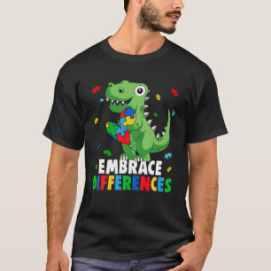 Camiseta Autismo - Suporte à Consciência Abraça Diferenças