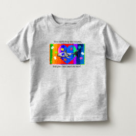 Camiseta Autismo Tubarão 5/6T CINZA