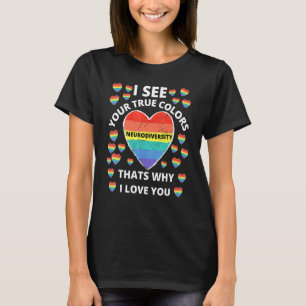 Camiseta Autismo Vejo Suas Verdadeiras Cores É Por Isso Qu