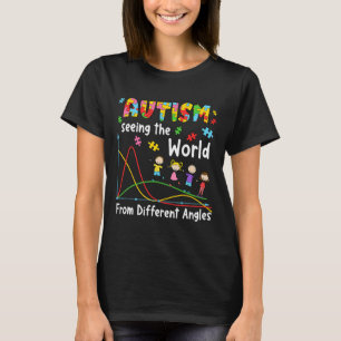 Camiseta Autismo Vendo Mundo De Diferentes Ângulos Sped Mat
