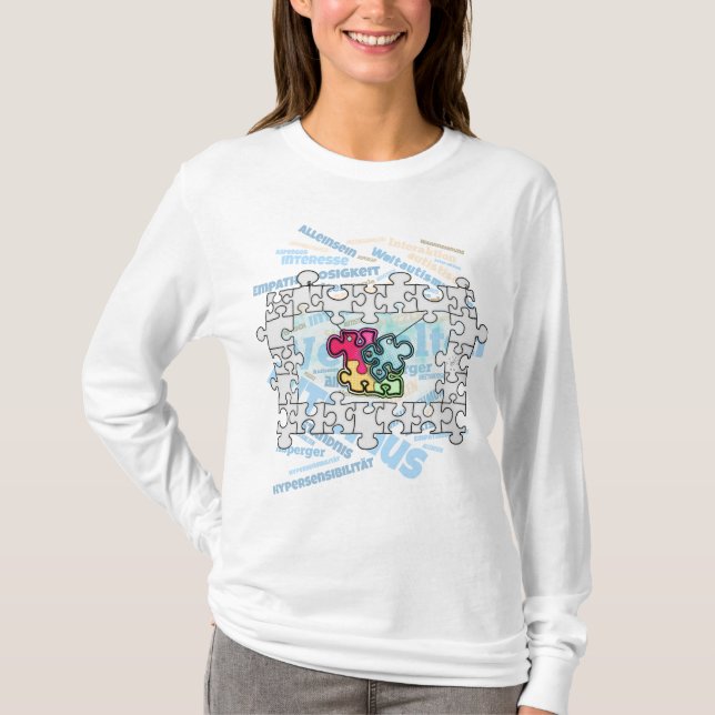 Camiseta Autismus Autism  (Frente)