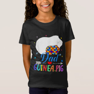 Camiseta Autista Autismo Sensibilização Guiné Pig Quebra-c