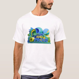 Camiseta Autista e Orgulhoso