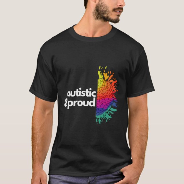 Camiseta Autista E Orgulhoso 2 0 (Frente)