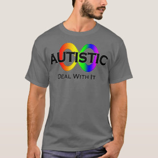 Camiseta Autista lida com a sua neurodiversidade