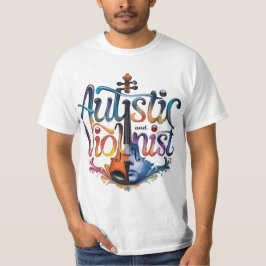 Camiseta autistic and violinist