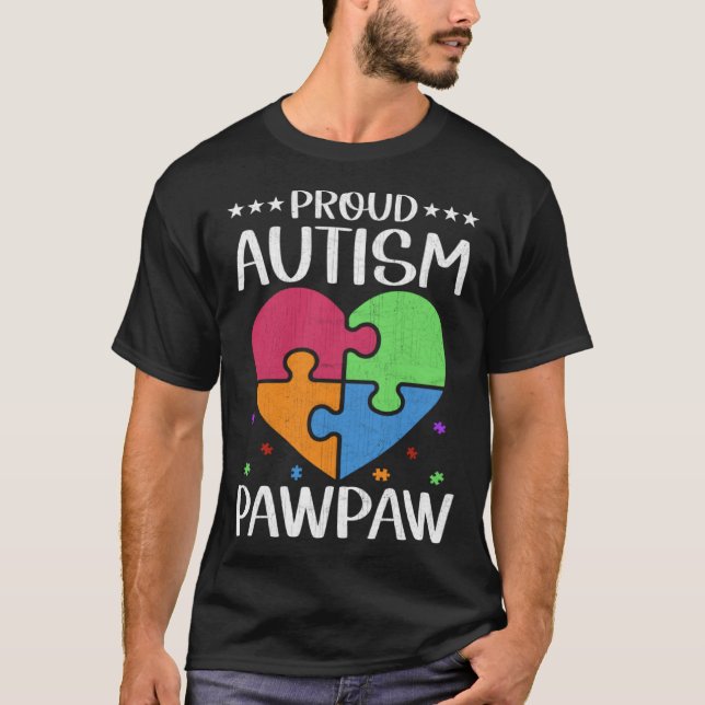 Camiseta Autistic Autism Awareness Month Cute Proud Autism  (Frente)
