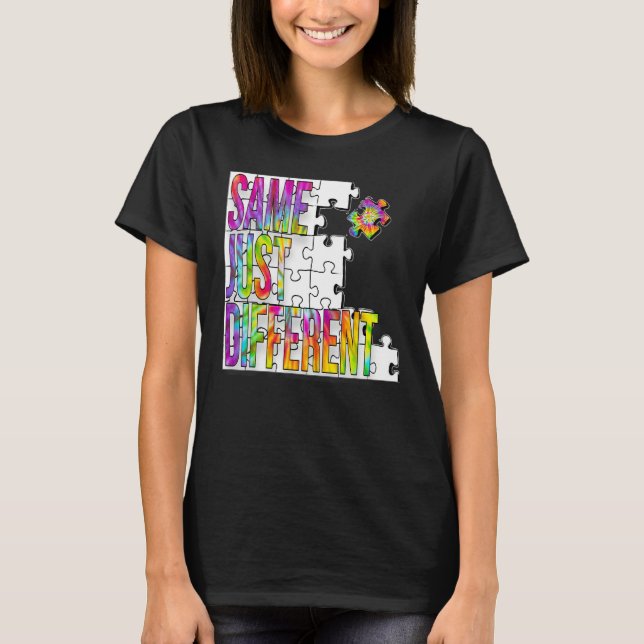 Camiseta Autistic Clothing For Adult Men Women & Kids With  (Frente)