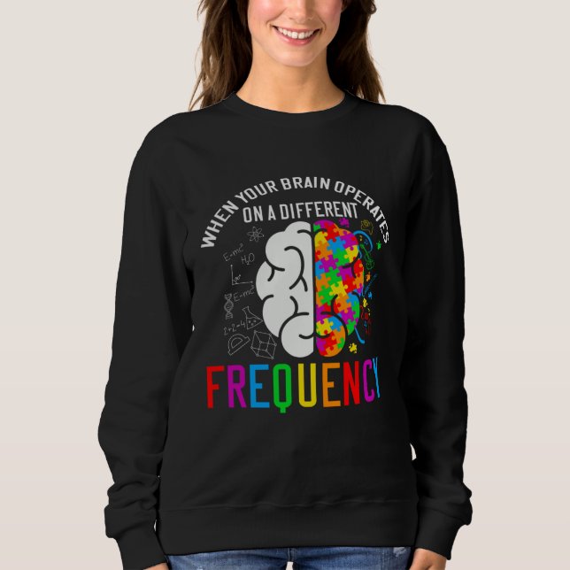 Camiseta Autistic  When your brain operates  Autism Awarene (Frente)