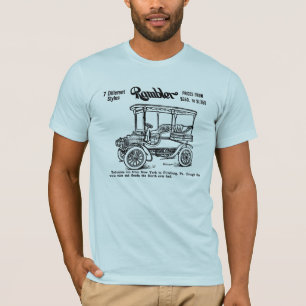 Camiseta Auto anúncio 1904 do passeador